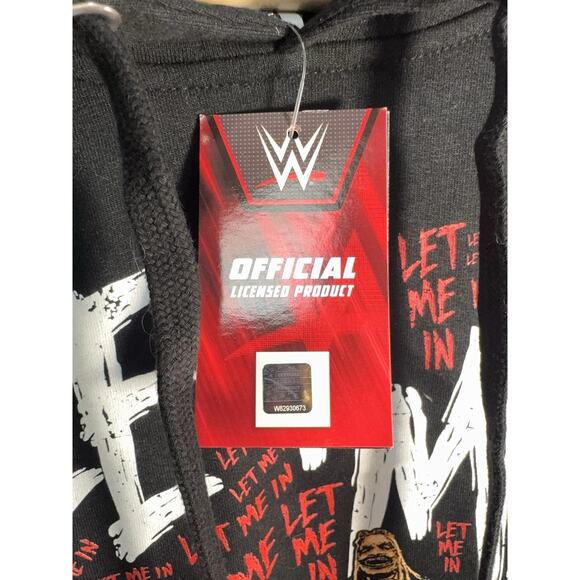 WWE Bray Wyatt Let Me In Pullover Hoodie XL Black Official Licensed NWT - Picture 3 of 5